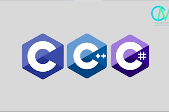 do your c  cpp and csharp lab tasks and projects efficiently with gui