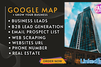 expertly scrape, google map scraper, b2b leads for you