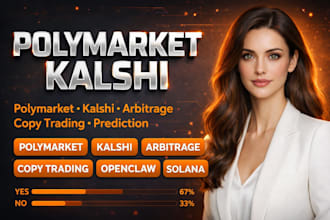 create arbitrage copy trading market making bot on polymarket kalshi