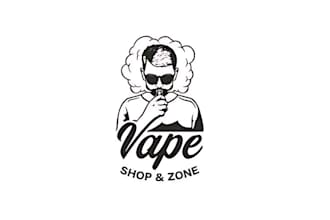 design heart touching vape logo in illustrator for your business
