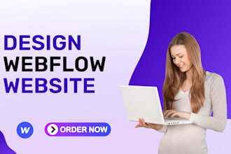 design or develop webflow website, figma to webflow expert