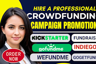 do indiegogo gofundme kickstarter crowdfunding promotion fundraising campaign