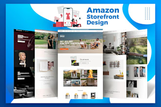 do amazon storefront design, sales optimization, shopify amazon integration