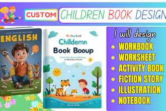 children story book writer, kids story book, book formatting book editing