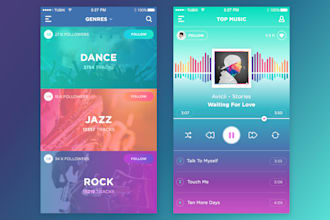 build music streaming app, live streaming app, music app, streaming app