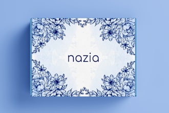 do custom product packaging subscription mailer box 3d mockup design
