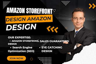 build sales automated amazon storefront design amazon brand store amazon store