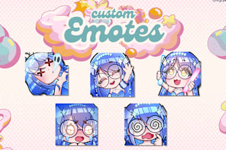 custom emotes for your discord and streaming platforms