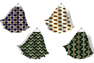 make textile fabric pattern for printable clothing design
