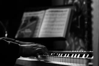 play piano and synthesizer on your beats  lofi, hiphop, funk
