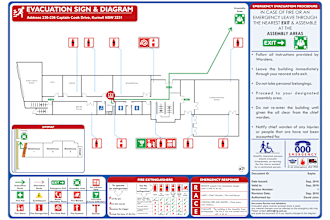 do emergency fire safety and evacuation plan