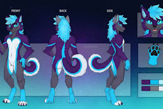 fursona ref sheet furry reference sheet anime anthro ref sheet furry ref sheet