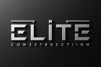 create construction logo design or business design