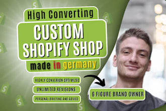 redesign shopify store for high conversion rate cro and uxcreate shopify store h