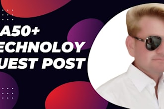 publish tech guest post on high da sites