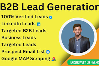expert b2b lead generation, linkedin leads, targeted email list building
