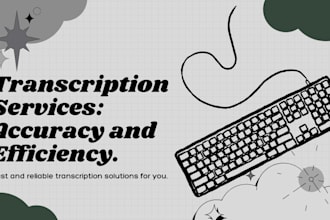 professional audio and video transcription service