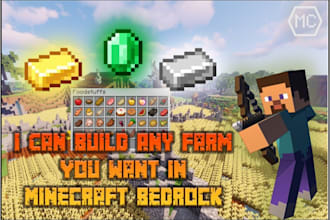build any farm for you in minecraft