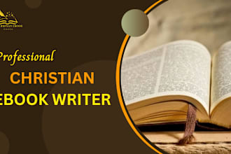 develop christian ebook content writing devotional developmental editing
