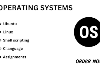 do operating system and c language tasks and projects