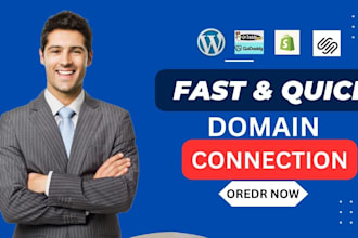 connect your domain shopify wix bluehost godaddy squarespace to your website
