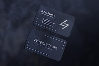 create business card design and email signature