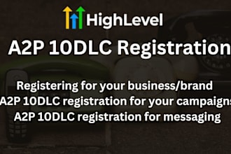 setup a2p 10dlc registration