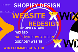 build automated shopify dropshipping store SEO manage shopify website redesign