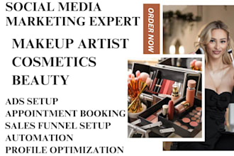 promote makeup artists beauty social marketing makeup hair artist cosmetics ads