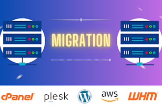 migrate your websites from your vps to any vps, shared hosting plans
