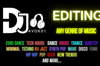edit, cut or mix songs for your reels, dances or exercises