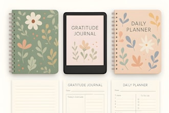 design interior for low content book and kdp journal cover