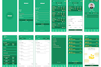 do modern and industry based UI UX in figma for any mobile and web apps
