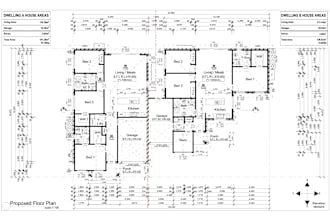 draw architectural floor plans, elevations and sections in autocad