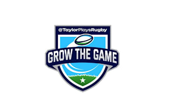design rugby influencer logo