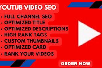 do best youtub video seo and organic rank