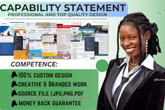 design clear capability statement, government contract, grant writing proposal