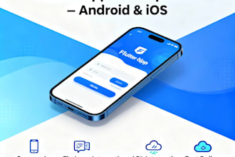 develop mobile app in flutter