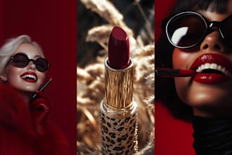create stunning ai generated beauty and cosmetics photos