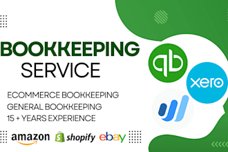 do accounting bookkeeping e commerce using quickbooks online xero wave excel