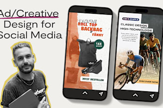 design professional ad, creative and post for social media