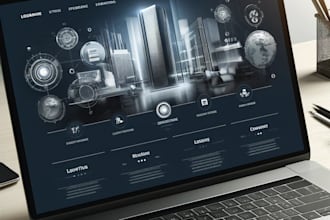 create presentation website for your services or your company