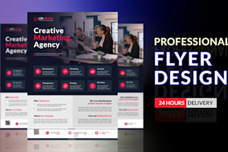 design corporate professional flyer