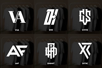 do custom monogram logo for clothing brand