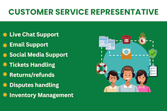 provide VIP customer support, email, and live chat services