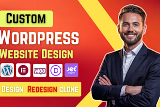 custom wordpress website design wordpress website clone wordpress website design