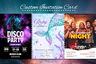 design events, party, club, birthday, sports, food and drink posters and flyers