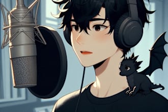 record a professional japanese voice over narration