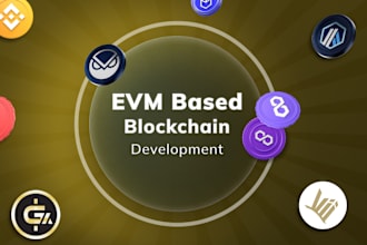 create crypto web3 dapp, smart contract on evm chain