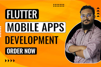 do flutter mobile app development android ios app, building mobile app